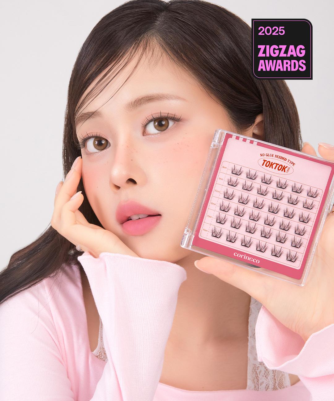 코링코 [직진]✨NEW 신상✨ 톡톡하라 노글루 속눈썹💗 (11종택1)