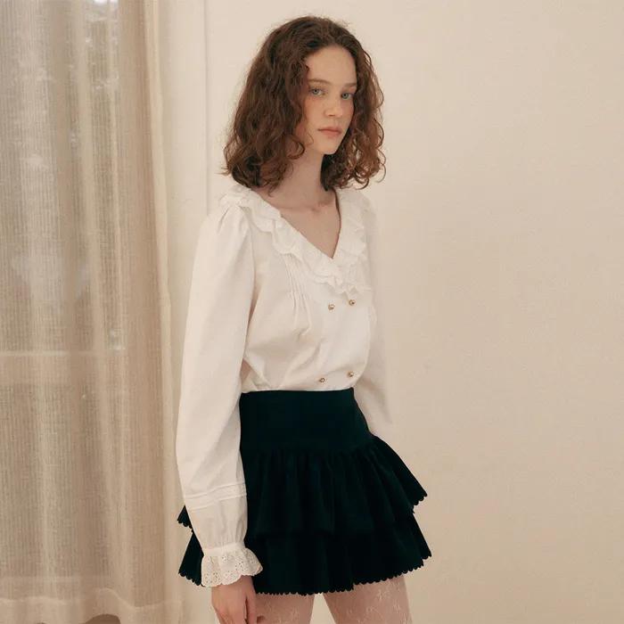 Antique Button Blouse