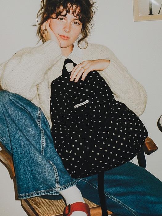 [2차 리오더] 트윙클 도트 플랩 백팩 Twinkle Dot Flap Backpack