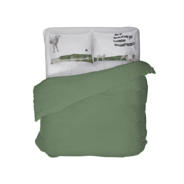 Plain Duvet Cover (Grass)