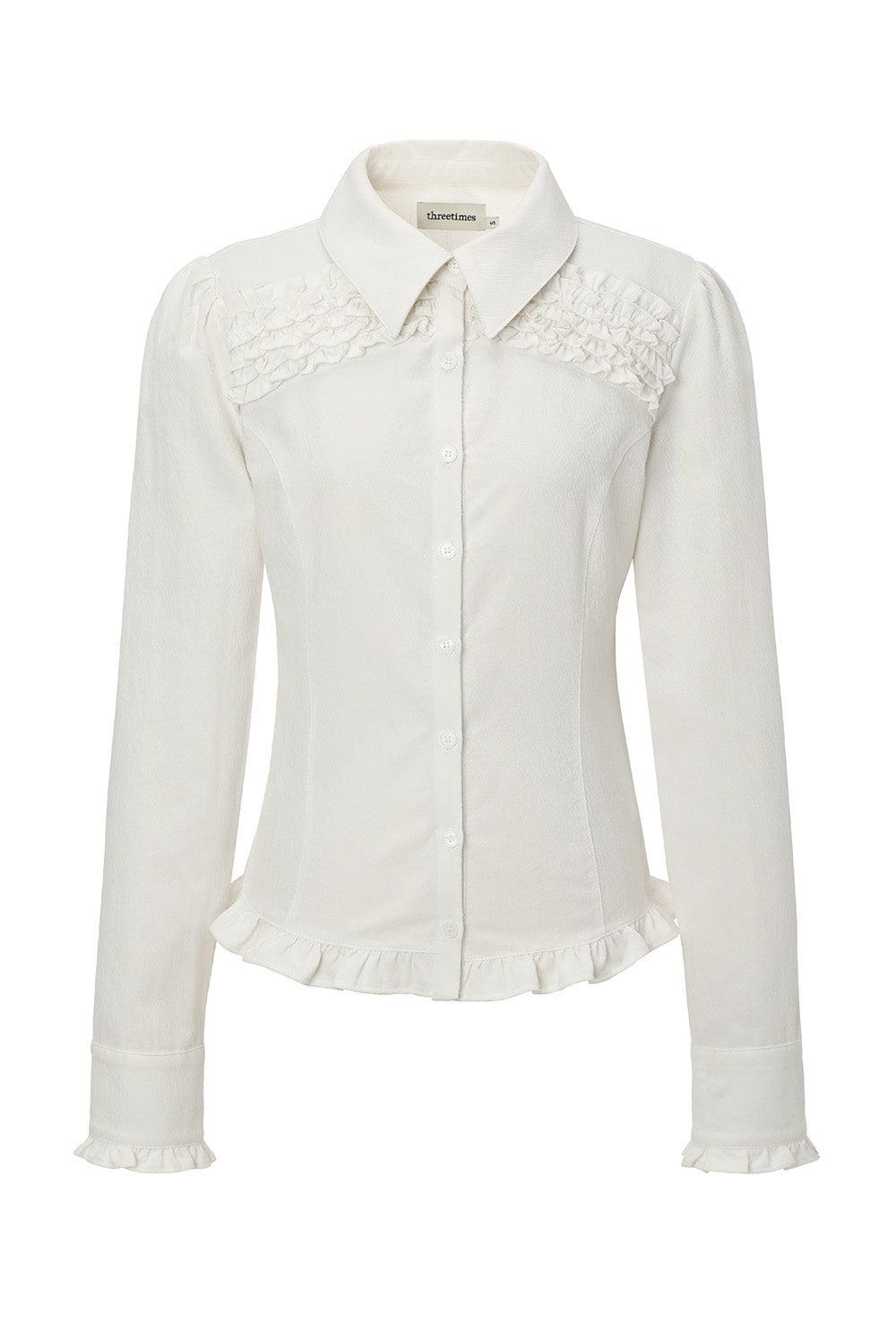 [releasing 02.20 12pm KST] Vintage frill shirt