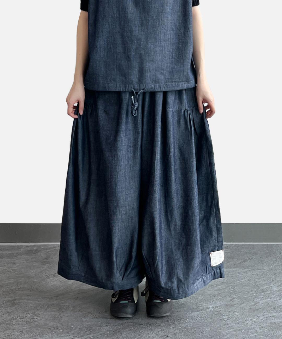 [25SS] 버필드 데님 와이드 팬츠 1color