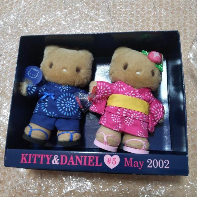 ハローキティ ダニエル vivitix 2002 ぬいぐるみ HFK036 vivitix キティ＆ダニエル July 2002 - メルカリ