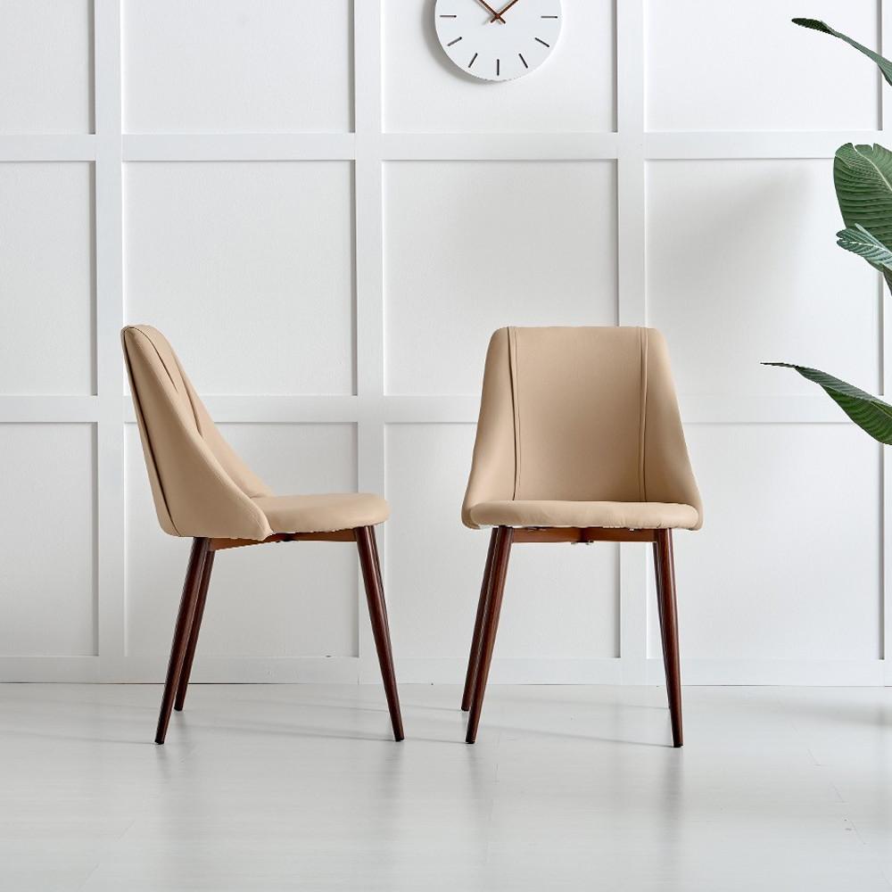 [1+1] 피카소 루이체어 카페 편한 다이닝 식당 고급 가죽의자