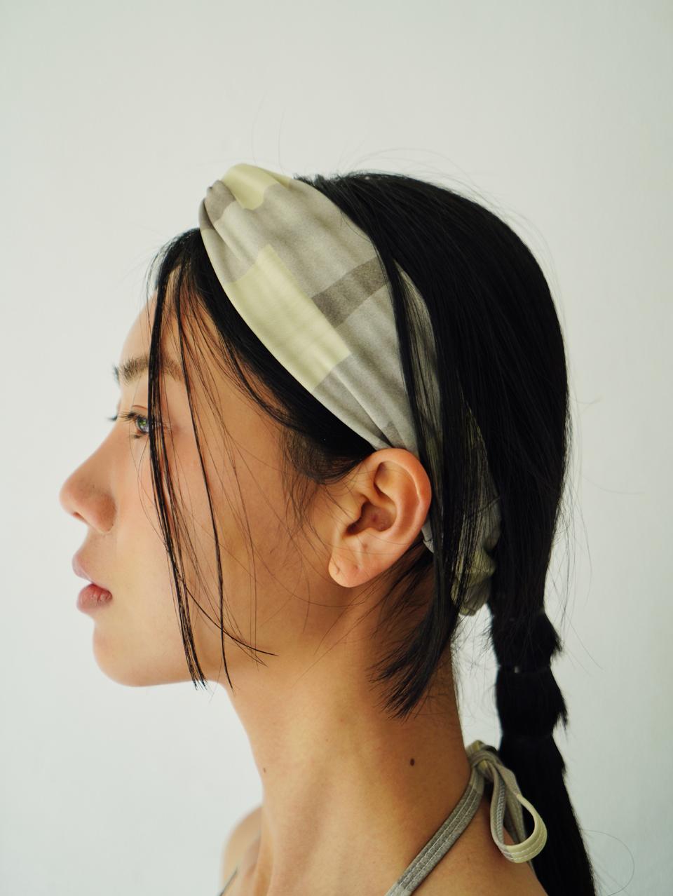 SAND GRAPHIC HAIR BAND
