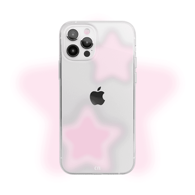 Misty star phone case 커스텀 폰케이스 반투명 별케이스