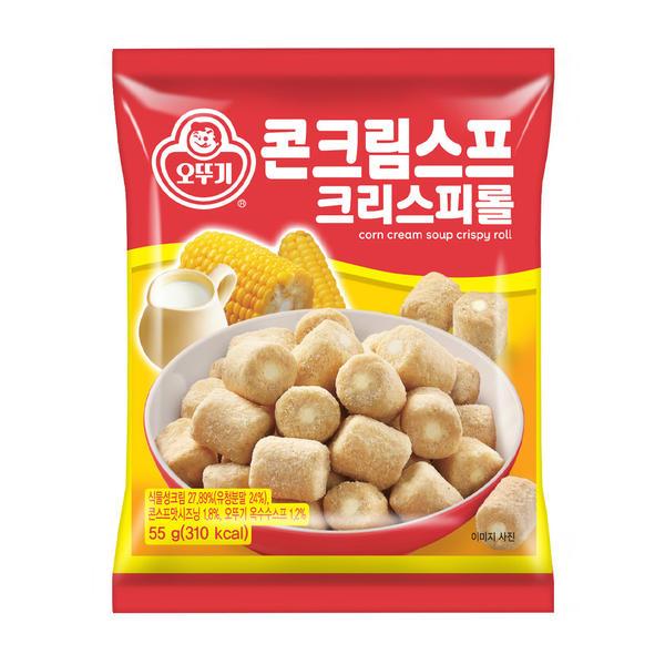 무료배송 오뚜기 콘크림스프크리스피롤 55g 모음 가정용 대용량 pc방 업소용
