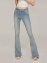 [MESS STUDIO] Flared touch up low denim pants
