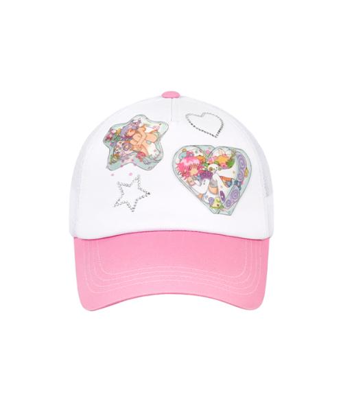 YB X Oliwa Mesh Trucker Cap_PINK