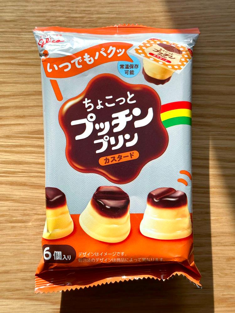[ 글리코 ] 조그만 푸칭푸딩 카스타드 6개입 / 카스타드맛 푸린 / 일본 과자