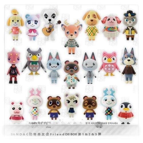 반다이 단품 동물의 숲 친구 돌 토모다치 돌 1탄 2탄 3탄 식완 모동숲 동숲 피규어