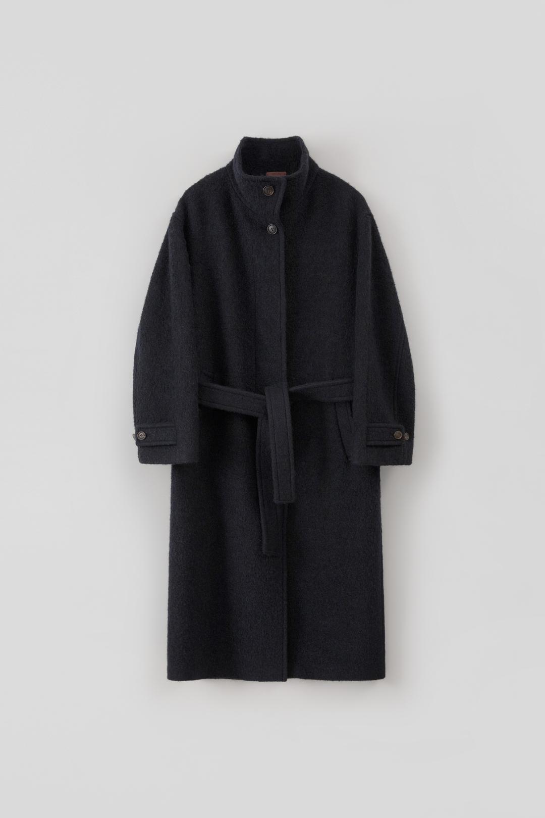 Single Long Coat_Navy