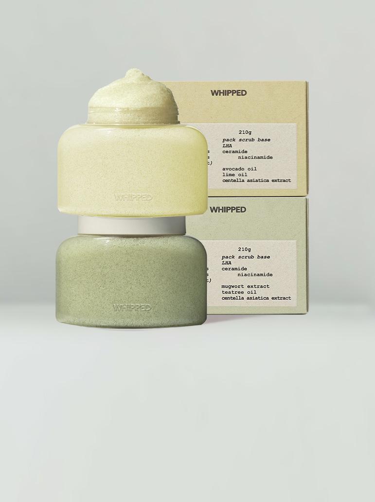 휩드 팩스크럽 수부지 2종 세트