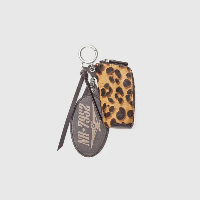 코스메틱 미러 참 OCFPAC30_LEOPARD