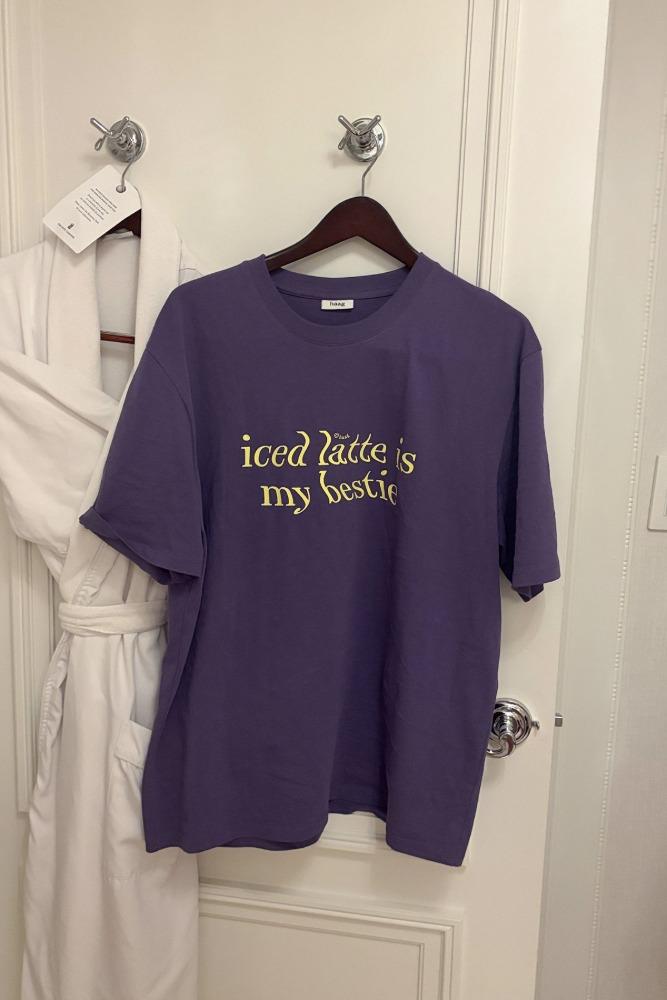 2nd) a latte t-sh (purple)