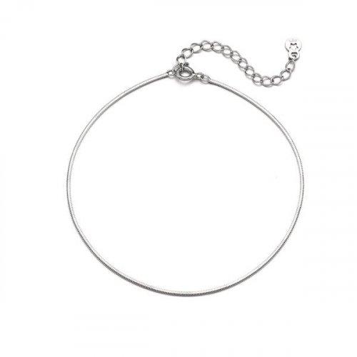 데일리 스네이크 체인 여성발찌 OTA121501NSS