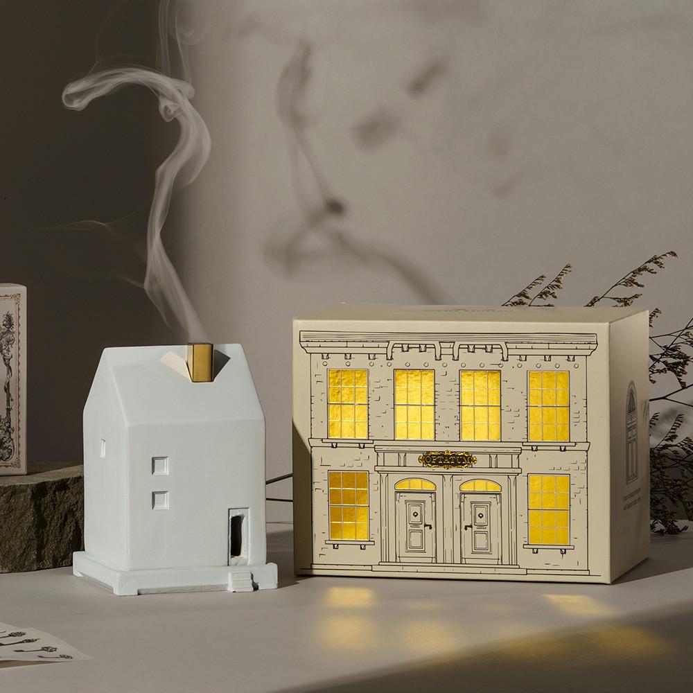 [빈티지성냥 증정] “감성인테리어” 페이퍼 인센스&그리드 하우스 홀더 선물세트