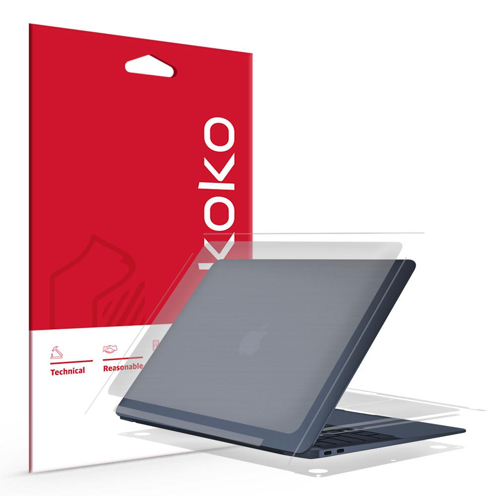 맥북에어 M3 15인치 무광 전신 외부보호필름 4종 : 스코코