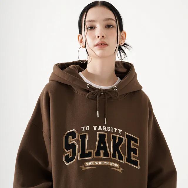 [티떠블유엔] 슬레이크 후드 브라운 HHHD3397