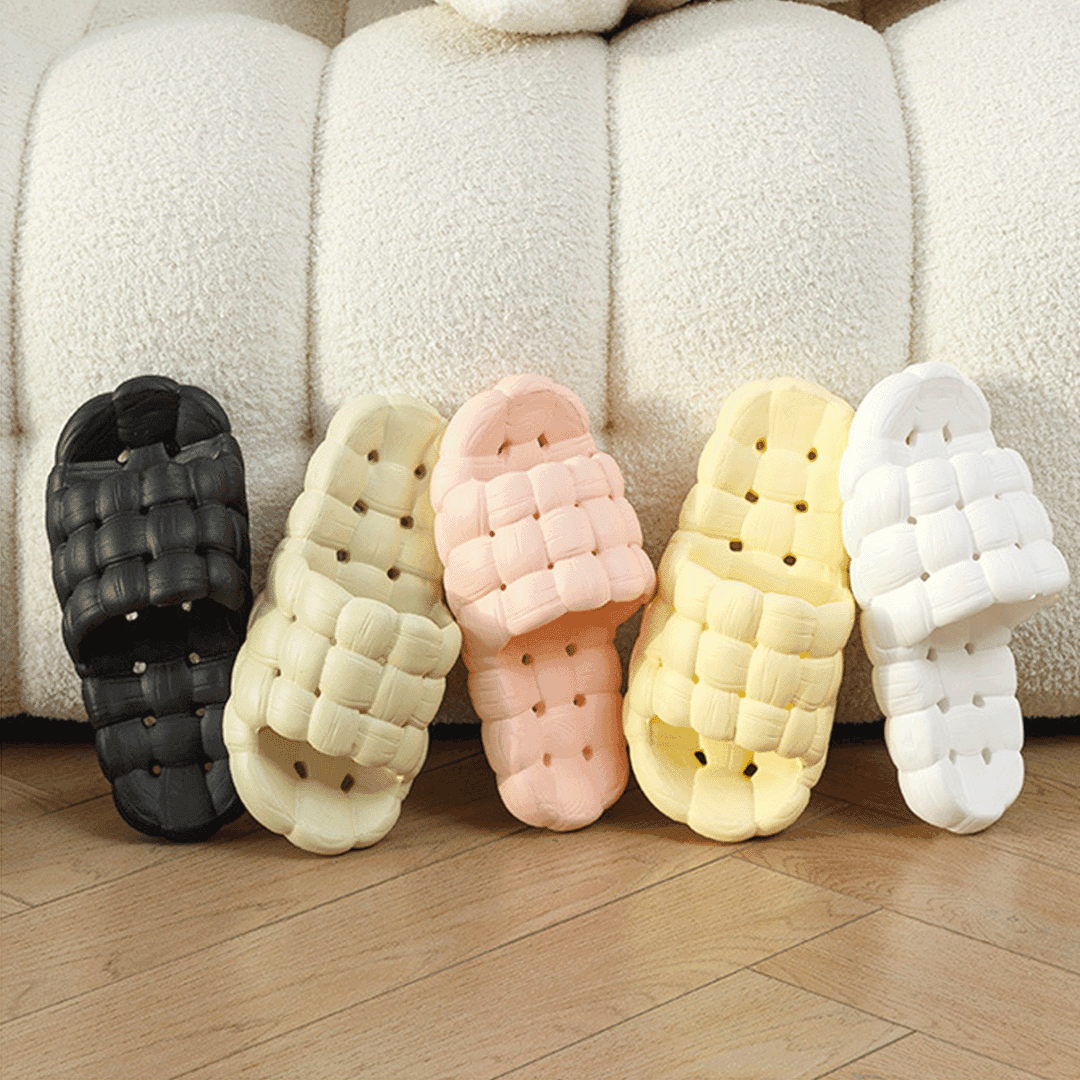 2size 6colors 퀼트 슬리퍼 욕실화 실내화 EVA 미끄럼방지 푹신한 슬리퍼 집들이 선물