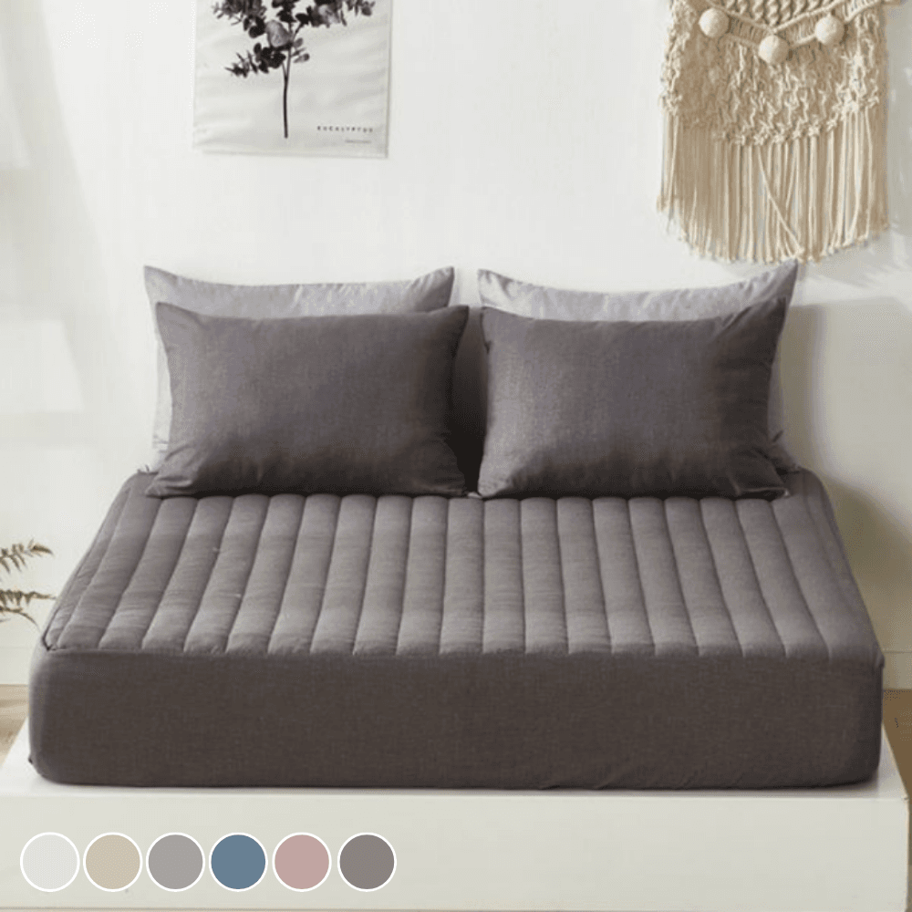 ㄷ자밴딩 누빔 매트커버