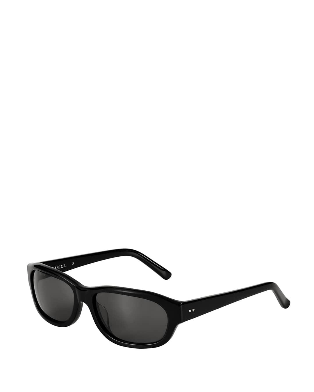 Curved Glow Sunglasses · 커브드 글로우 선글라스 / 블랙