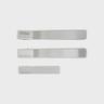 no.290 push clip hair pin 3set silver