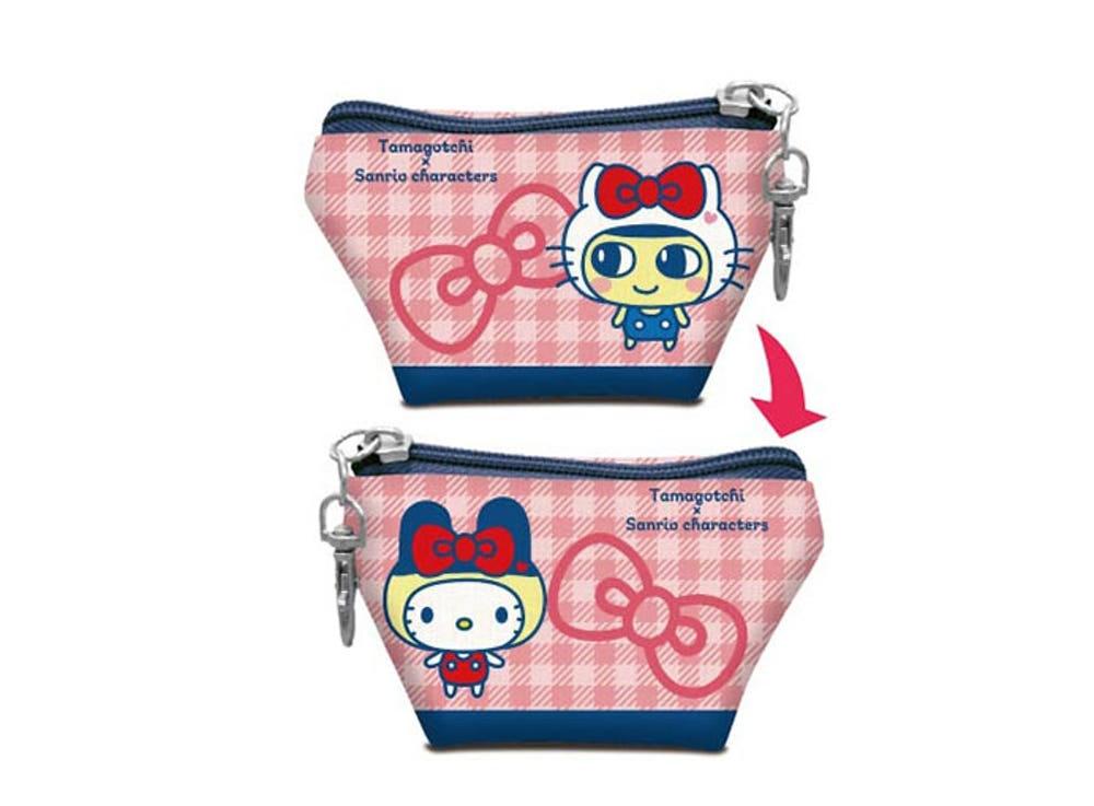 다마고치x산리오 캐릭터즈 이어폰 파우치 / 키티