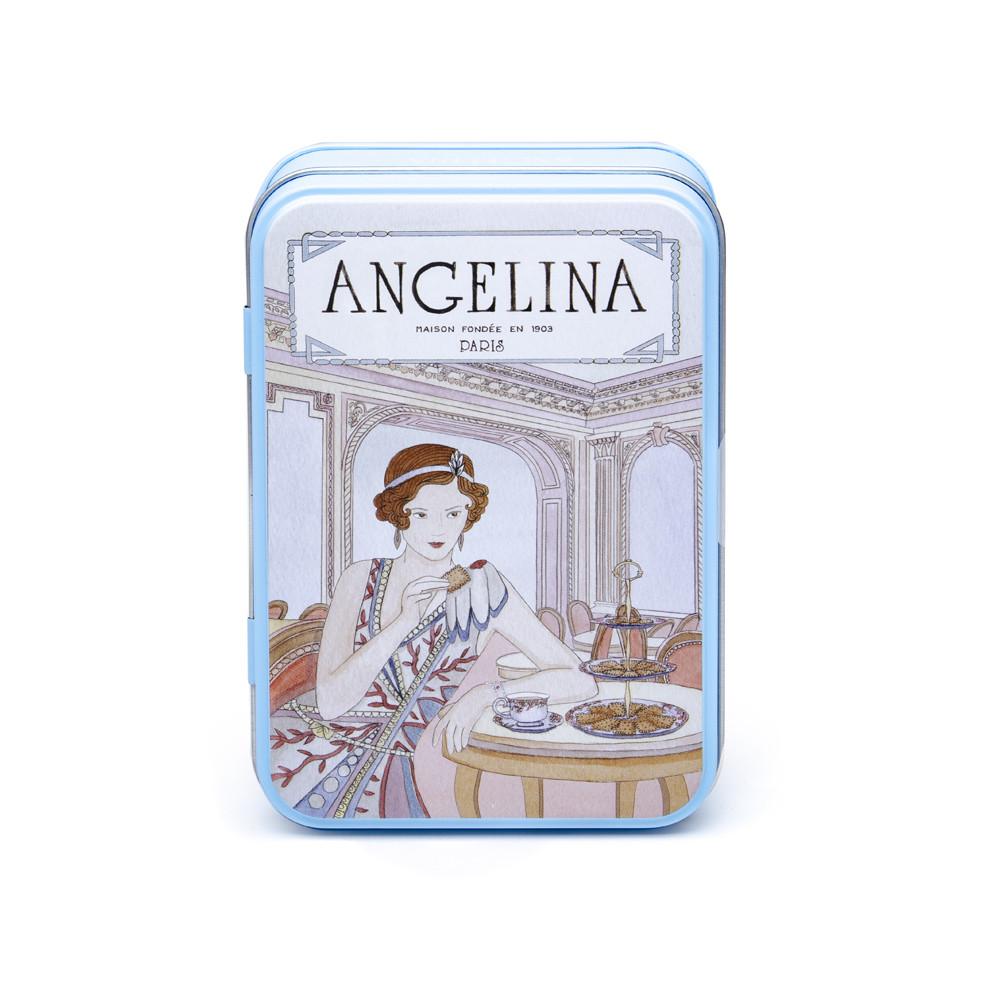 [앙젤리나] 크리스피크레페 다크초콜릿 틴케이스 [원산지:프랑스]