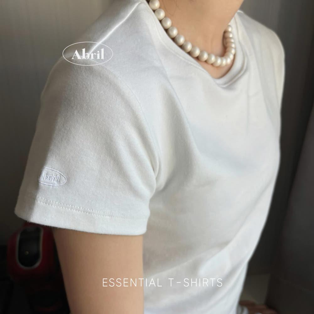 [아브릴] Essential T-shirts