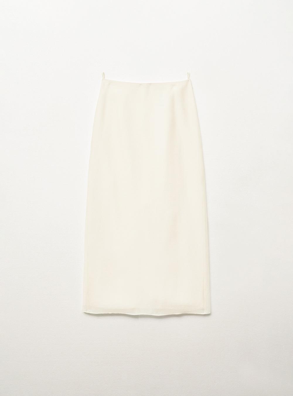 SIERRA LINE SKIRT - CREAM DUNE