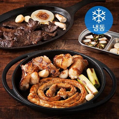 대성축산 한우 소곱창 160g + 대창 160g + 염통 160g (냉동) - 가공육 | 쿠팡
