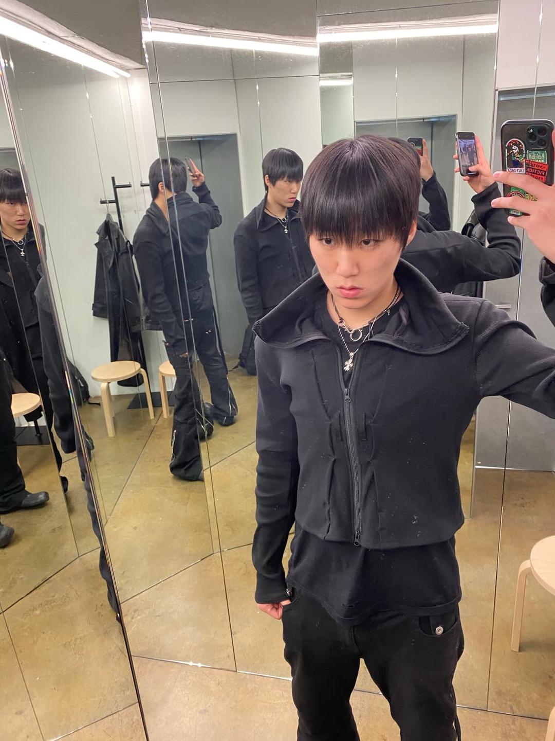 yyyy draps long sleeve zip up jacket | 후루츠패밀리