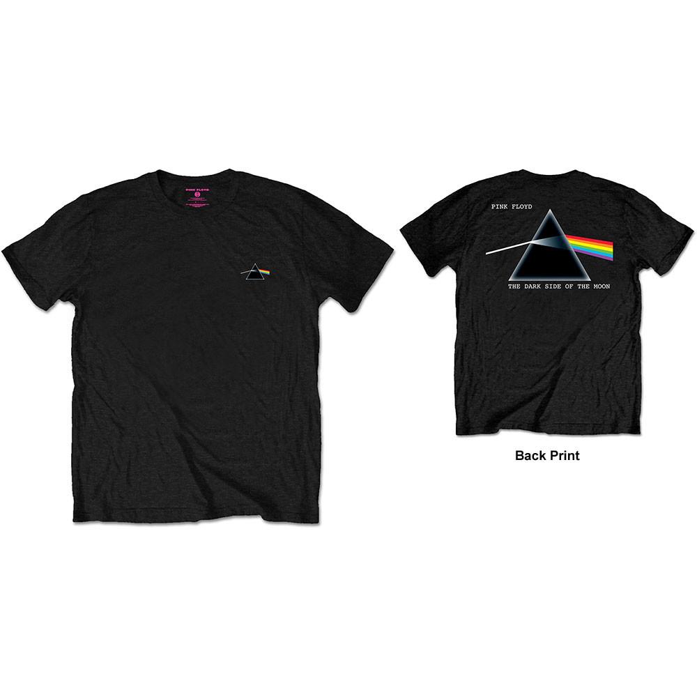 [M,L,XL,2XL 국내배송] 공식 PINK FLOYD 핑크 플로이드 DSOTM Prism 반팔 티셔츠
