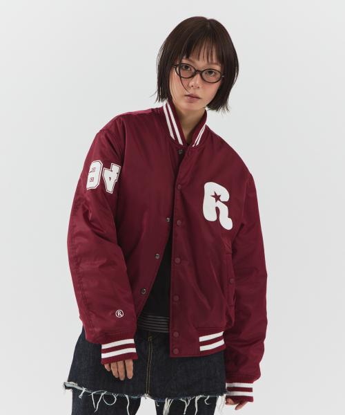리버시블 베이스볼 자켓 (와인)