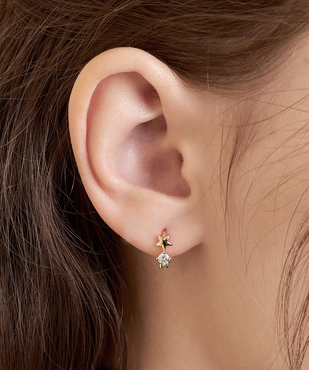 앵브록스 [엔시티위시 리쿠 착용] stardust cubic earring