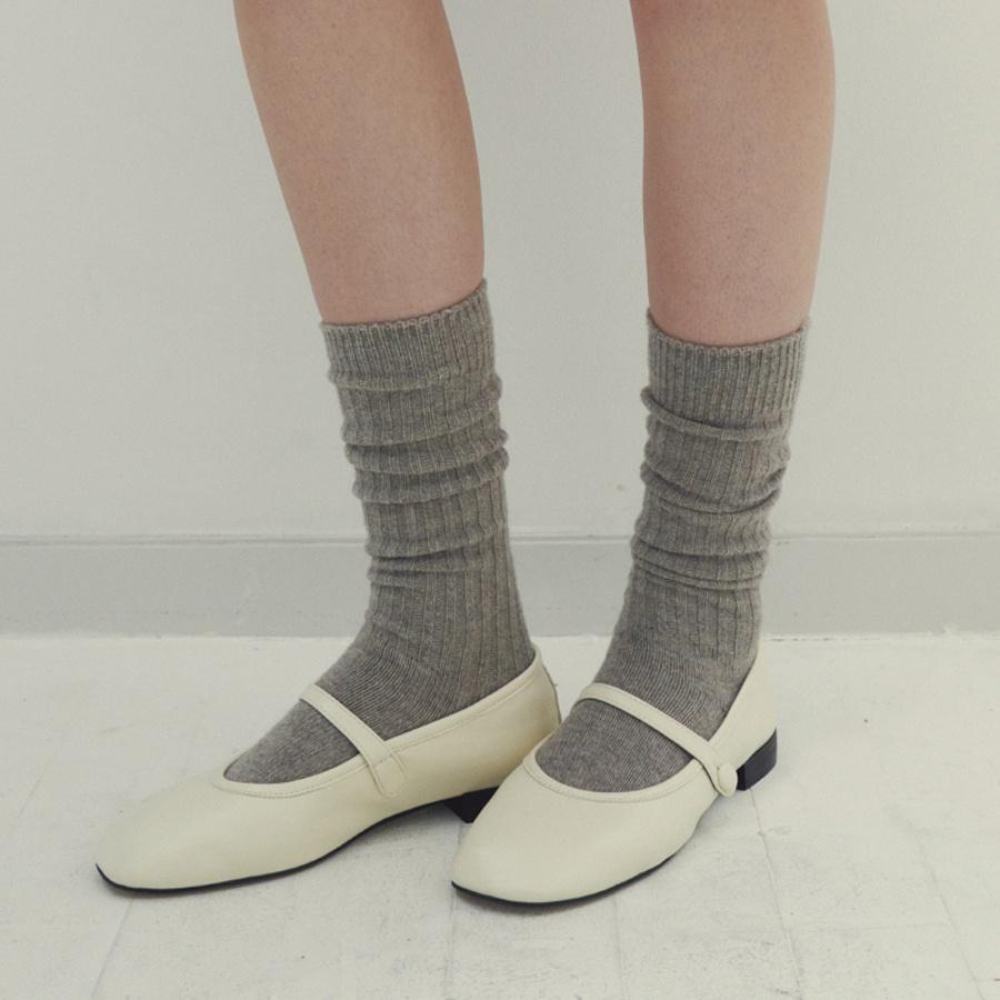 슈어 스트랩 메리제인_ivory