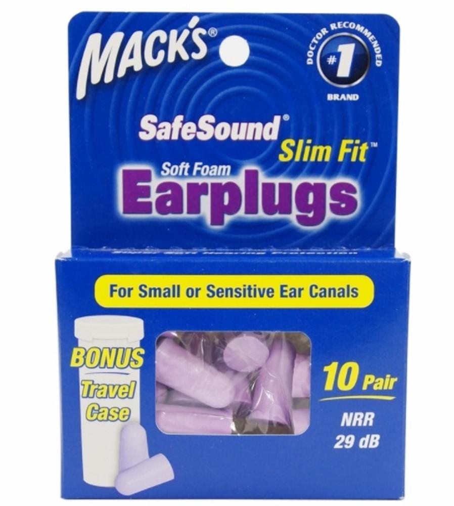 MACK'S 귀마개 소음 여성 어린이용 20개