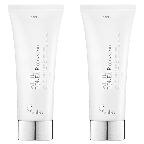 나인위시스 화이트 톤업 바디 세럼, 150ml, 2개