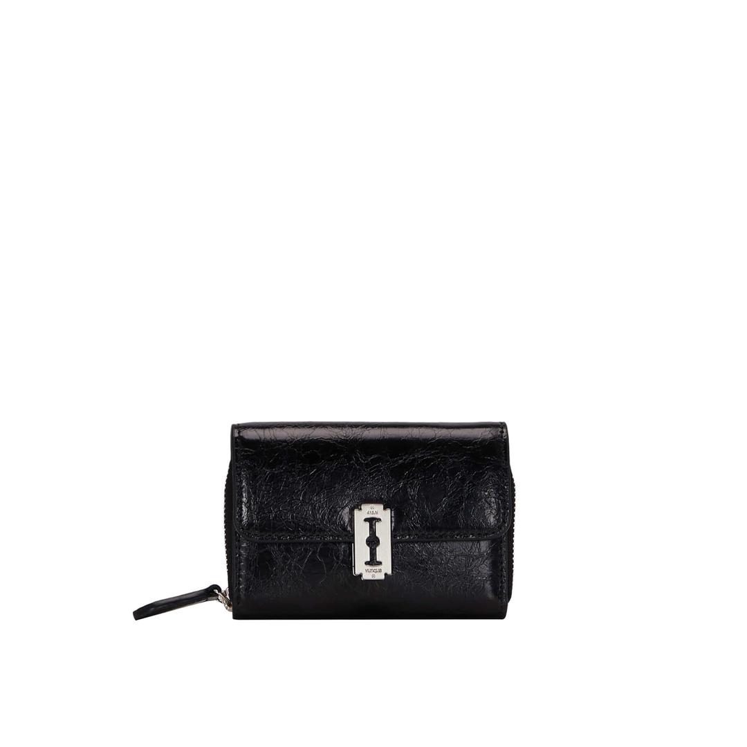 Perfec Essence Zipper Card Wallet (퍼펙 에센스 지퍼 카드지갑) Black