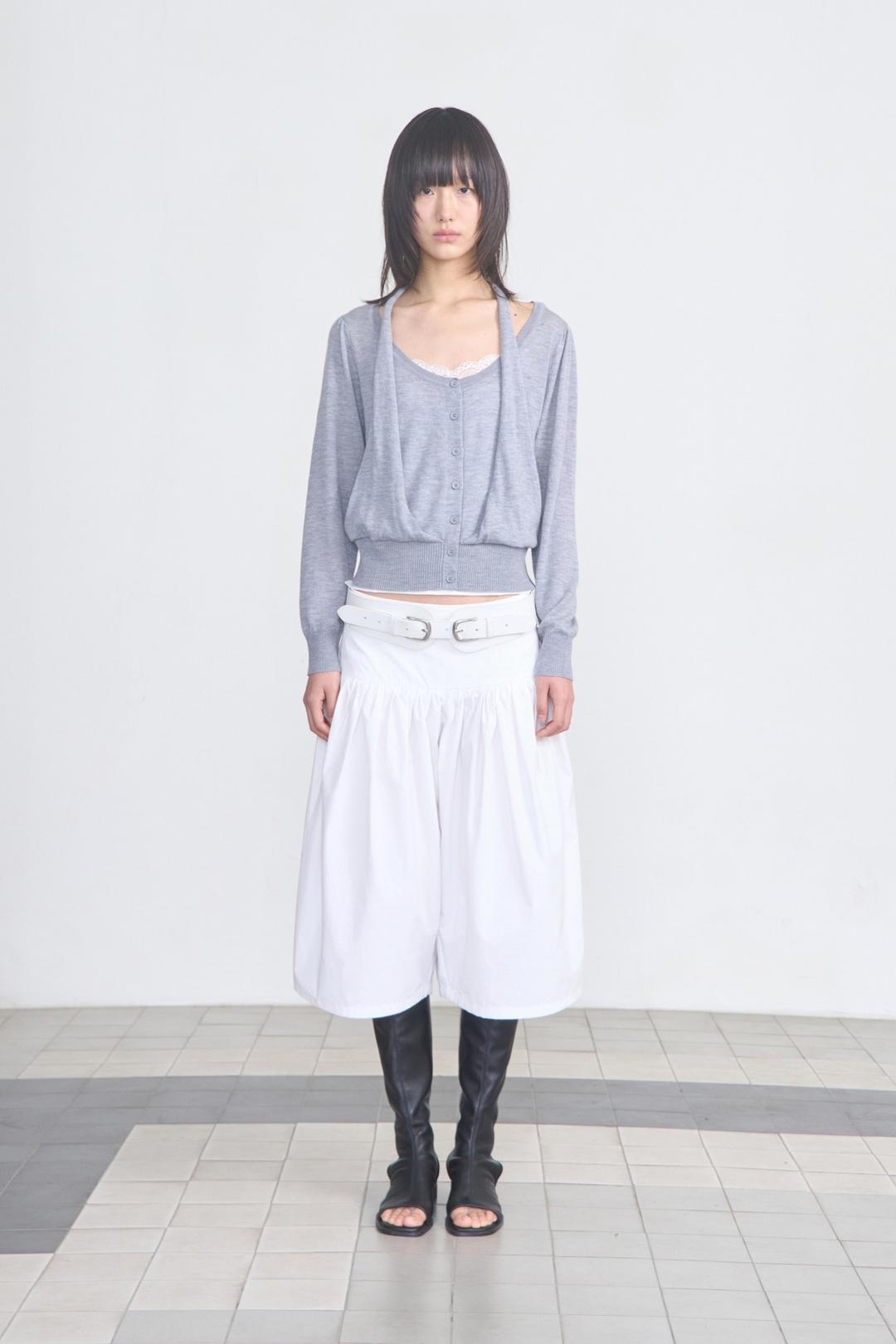 Wide Flare Pants _ White