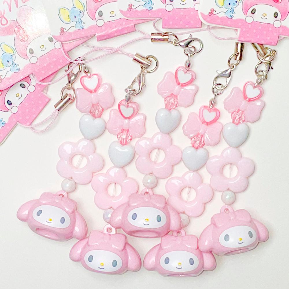 (수디어리) 하트 풍경 마이멜로디 비즈키링