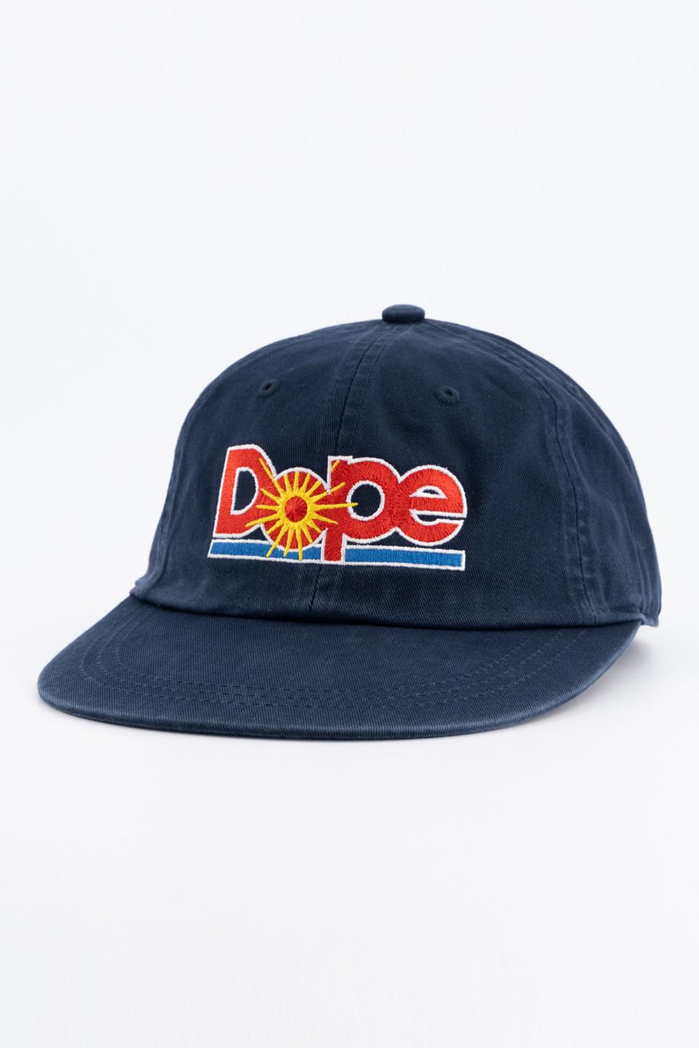 DOPE Long Bill Washing Cap Navy
