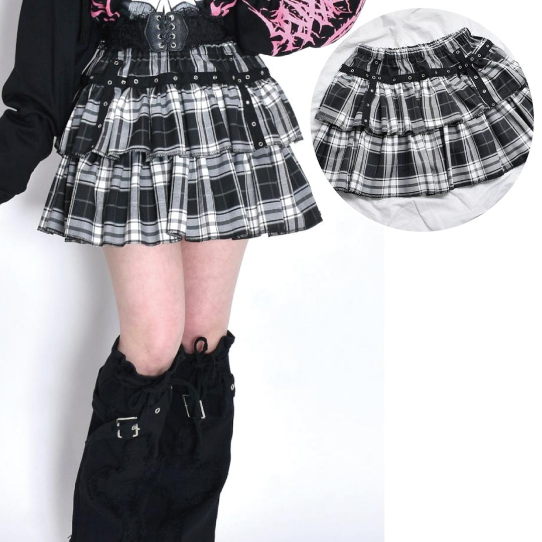 ブラックティアードハトメスカート | VOLCAN&APHRODITE