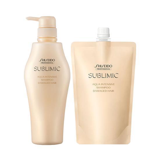 [손상모발용] 시세이도 프로페셔널 서브리믹 아쿠아 인텐시브 샴푸 본품 500ml/리필 450ml 택1