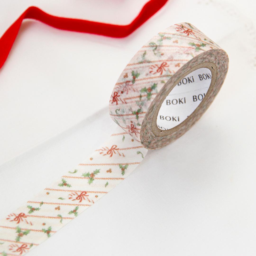 Wrapping Paper Masking Tape [Candy Cane]