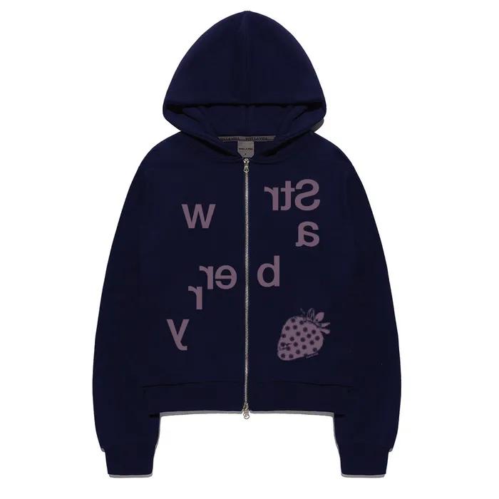 Fruit 우먼 집업 후디