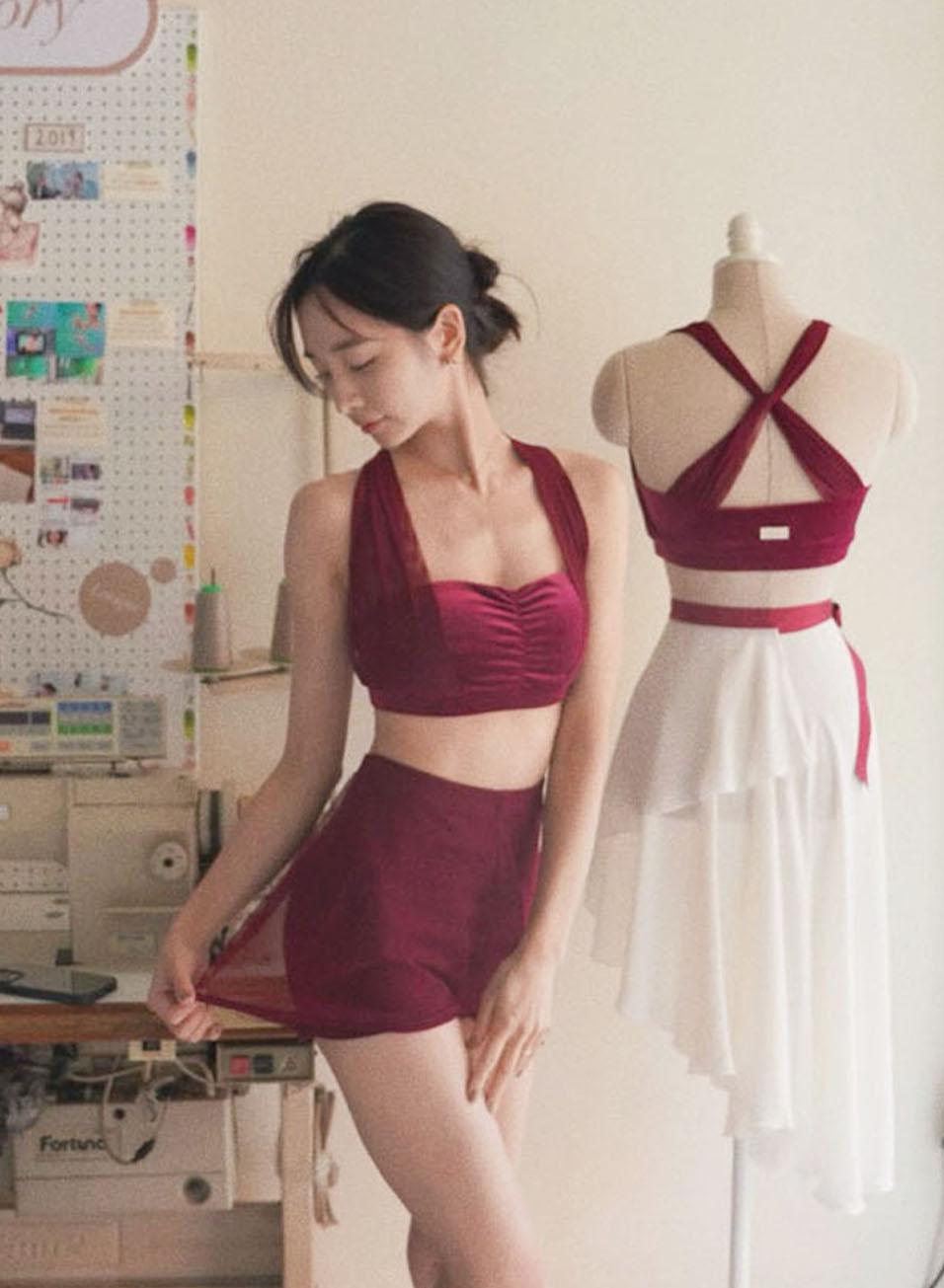 Lua set(루아 세트)Wine,Black