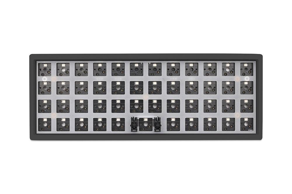 CSTC40 40 RGB 40% hot Swappable Mechanical Keyboard PCB Programmed VIA VIAL Firmware rgb switch underglow type c planck - CSTC40 Black kit1