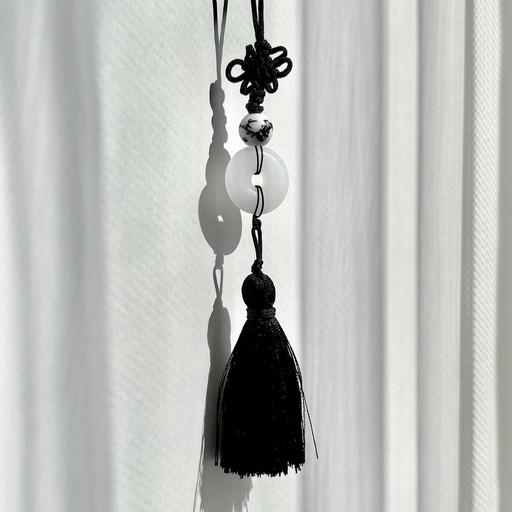 수묵-화(水墨畫) 노리-개 키링